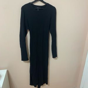 Forever 21 Long Sleeve Ribbed Dress
